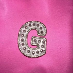 Stoney Clover Lane Pearl letter G